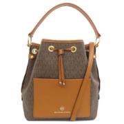 Michael Kors Pre-owned Pre-owned Plast handvskor Brown, Dam