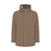 Suns Parka med pälsfoder av hög kvalitet Beige, Herr