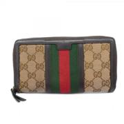 Gucci Vintage Pre-owned Canvas plnbcker Brown, Dam