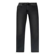 Hand Picked Högmidjade 5-ficks jeans, modern stil Gray, Herr