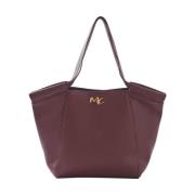 Manila Grace Elegant Axelväska med Avtagbar Pouch Brown, Dam