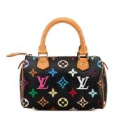 Louis Vuitton Vintage Pre-owned Canvas handvskor Black, Dam