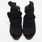 Christian Louboutin Pre-owned Pre-owned Tyg stvlar Black, Dam