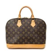 Louis Vuitton Vintage Pre-owned Canvas handvskor Brown, Dam