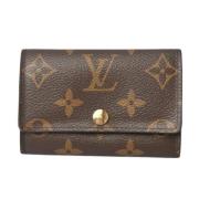 Louis Vuitton Vintage Pre-owned Canvas nyckelhllare Brown, Dam