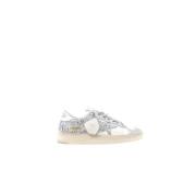 Golden Goose Silver Glitter Stardan Sneakers Gray, Herr