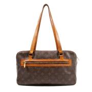 Louis Vuitton Vintage Pre-owned Canvas axelremsvskor Brown, Dam