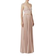 Elisabetta Franchi Stiliga Flesh-colored Klänningar Beige, Dam