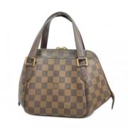 Louis Vuitton Vintage Pre-owned Tyg louis-vuitton-vskor Brown, Dam