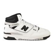 New Balance Lädersneakers med Gummisula White, Herr