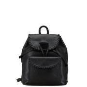 Saint Laurent Vintage Pre-owned Laeder ryggsckar Black, Dam