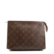 Louis Vuitton Vintage Pre-owned Canvas louis-vuitton-vskor Brown, Dam