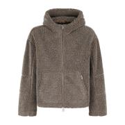 Represent Varm Fleece Huva Jacka Gray, Herr