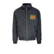 Barbour Svart Quiltad Bomberjacka Black, Herr