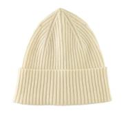 Kangra Ull Cashmere Beanie Mössa Beige, Herr