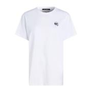 Karl Lagerfeld T-shirts och Polos Vit White, Dam