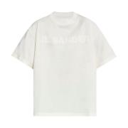 Jil Sander Vita T-shirts och Polos White, Dam