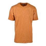 Diesel Bomull T-shirt Orange, Herr