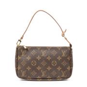 Louis Vuitton Vintage Pre-owned Canvas louis-vuitton-vskor Brown, Dam