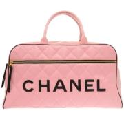 Chanel Vintage Pre-owned Laeder handvskor Pink, Dam