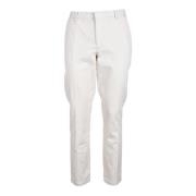 Hugo Boss Bomull Lyocell Elastan Byxor White, Herr