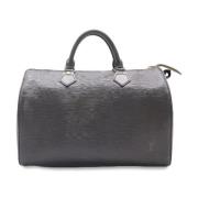 Louis Vuitton Vintage Pre-owned Laeder louis-vuitton-vskor Black, Dam