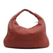 Bottega Veneta Vintage Pre-owned Laeder handvskor Red, Dam