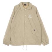 HUF Essentials Coach Jacka Stone Brown, Herr