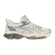 Asics Vit Ljusdamm Kinetic Sneakers Gray, Herr