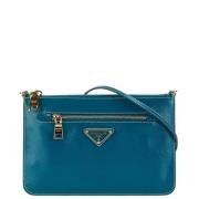 Prada Vintage Pre-owned Paels prada-vskor Blue, Dam