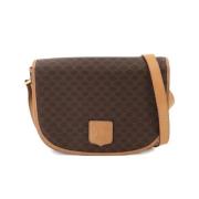 Celine Vintage Pre-owned Laeder axelremsvskor Brown, Dam