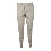 Michael Coal Lyocell Blandning Casual Byxor Beige, Herr