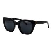 Saint Laurent Stiliga solglasögon SL M143 Black, Dam