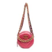 Chanel Vintage Pre-owned Laeder chanel-vskor Pink, Dam