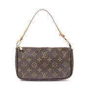 Louis Vuitton Vintage Pre-owned Canvas louis-vuitton-vskor Brown, Dam