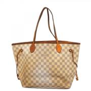 Louis Vuitton Vintage Pre-owned Tyg louis-vuitton-vskor White, Dam