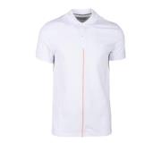 Bikkembergs Bomull Elastan Polo Tröja White, Herr