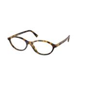 Miu Miu Stiliga Carey Solglasögon Brown, Unisex