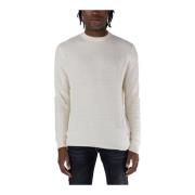 Guess Casual Pullover Regular Fit White, Herr