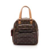 Louis Vuitton Vintage Pre-owned Canvas handvskor Brown, Dam