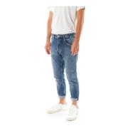 Gabba Hög midja Tapered Fit Jeans Blue, Herr