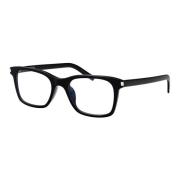 Saint Laurent Slimmat Optisk Glasögon Black, Herr