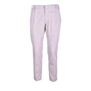 Entre amis Casual bomullsblandad stretchbyxa Pink, Herr