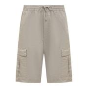 Barena Venezia Shorts med dragsko och fickor Beige, Herr