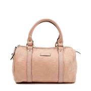 Gucci Vintage Pre-owned Canvas handvskor Pink, Dam