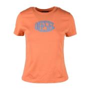 Diesel T-Shirts Pink, Dam