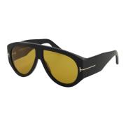 Tom Ford Stiliga 'Bronson' solglasögon i svart Black, Unisex