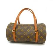 Louis Vuitton Vintage Pre-owned Tyg handvskor Brown, Dam