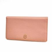 Chanel Vintage Pre-owned Laeder plnbcker Pink, Dam