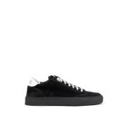 P448 Svarta Mocka Sneakers Soho-M Stil Black, Herr